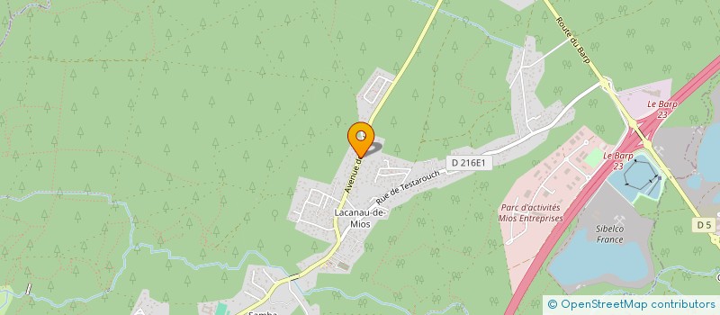 localisation de l'entreprise MADAME GERALDINE GARCIA  LE HAILLAN