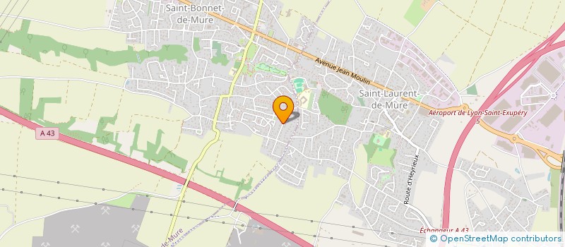 localisation de l'entreprise MADAME GERALDINE GARCIA  SAINT-BONNET-DE-MURE