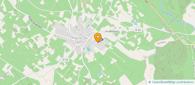localisation de l'entreprise MADAME GERALDINE GARNIER  ALIGNAN-DU-VENT