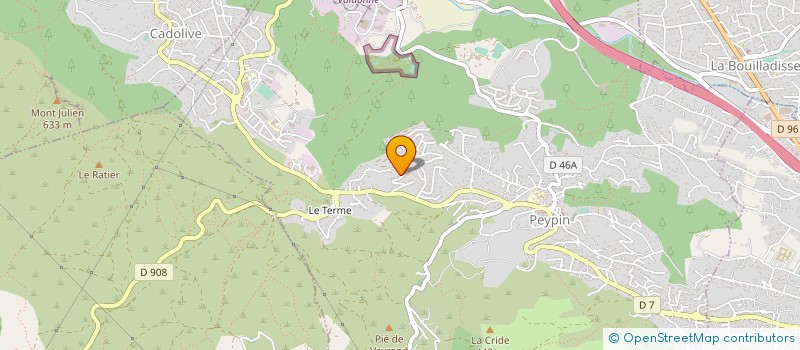 localisation de l'entreprise MADAME GERALDINE GAROT  PEYPIN