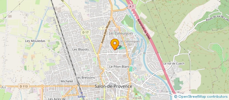 localisation de l'entreprise MADAME GERALDINE GASEN  SALON-DE-PROVENCE