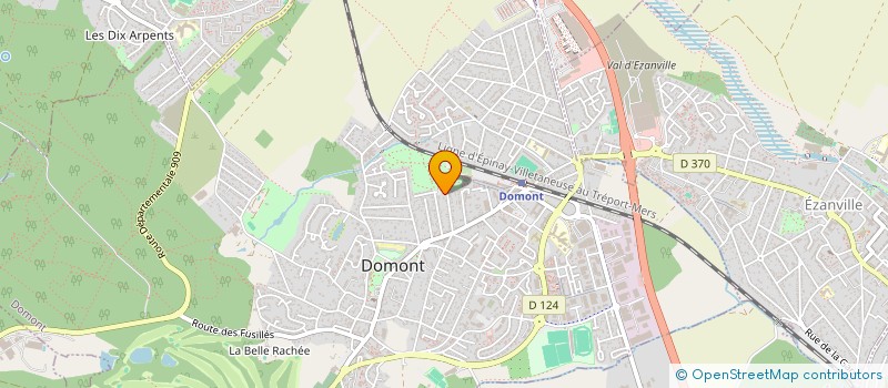 localisation de l'entreprise MADAME GERALDINE GAUTHERON  DOMONT