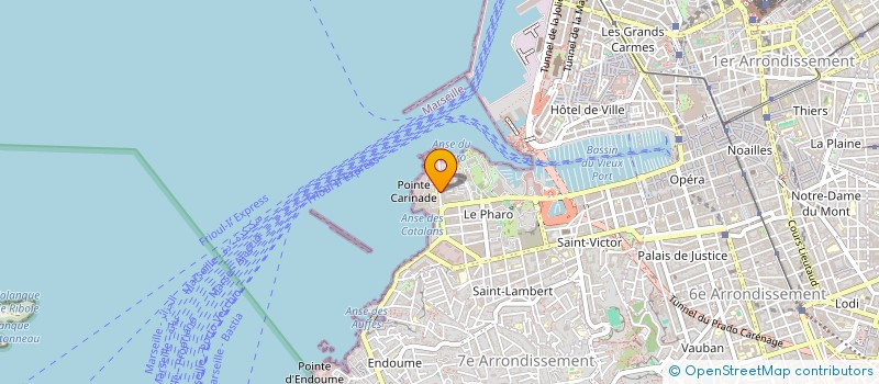 localisation de l'entreprise MADAME GERALDINE GILLES à MARSEILLE