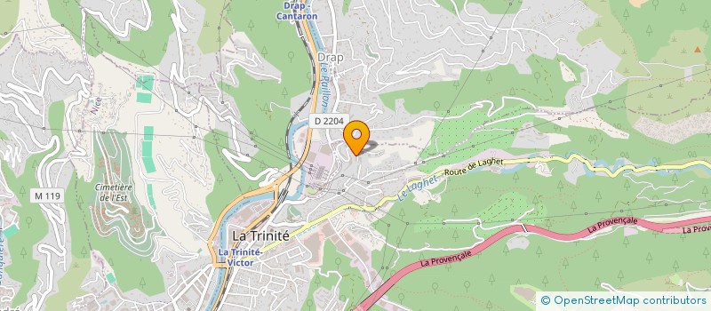 localisation de l'entreprise MADAME GERALDINE GIUSTA à LA TRINITE