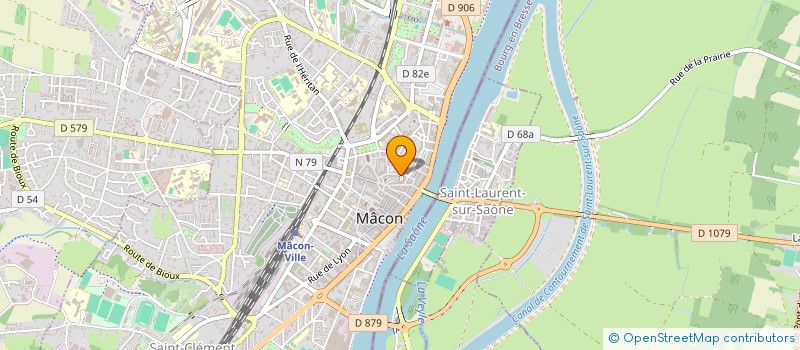 localisation de l'entreprise MADAME GERALDINE GRAS à MACON