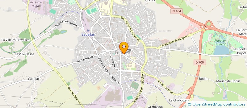 localisation de l'entreprise MADAME GERALDINE GRASLAND à LOUDEAC