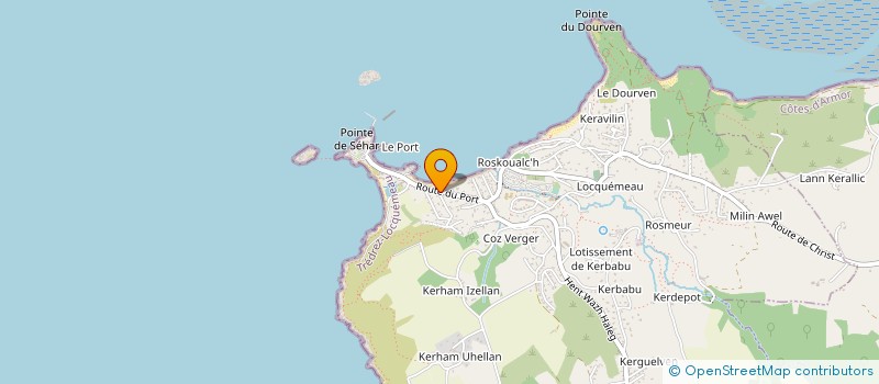 localisation de l'entreprise MADAME GERALDINE GUILLIER  PLOUBEZRE