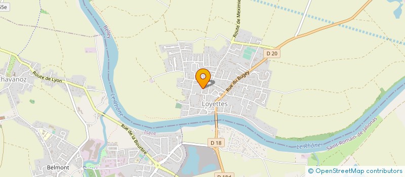 localisation de l'entreprise MADAME GERALDINE HENRY  LOYETTES