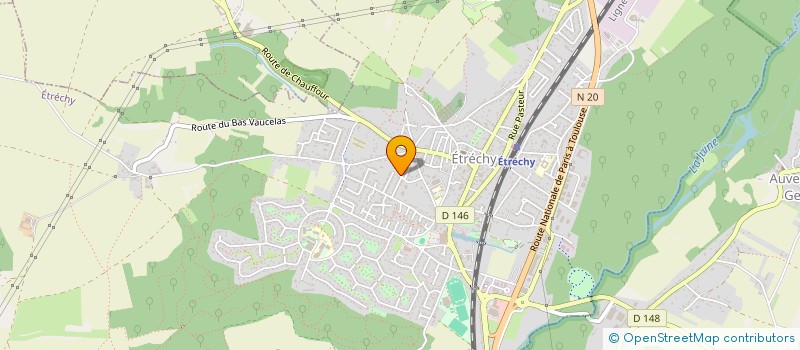 localisation de l'entreprise MADAME GERALDINE HERMINE MAIRE à ETRECHY