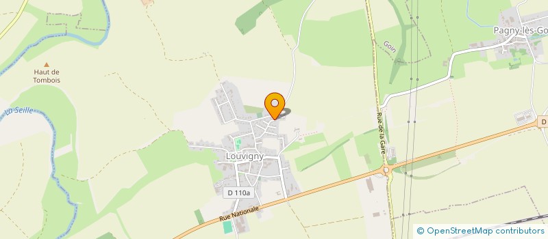 localisation de l'entreprise MADAME GERALDINE JACQUET  METZ