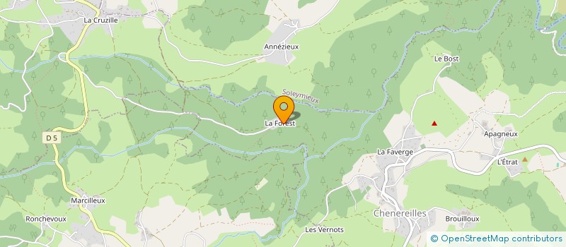 localisation de l'entreprise MADAME GERALDINE JAYOL  CHENEREILLES