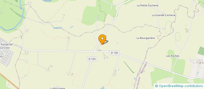 localisation de l'entreprise MADAME GERALDINE JEAUNEAU  PARNE-SUR-ROC