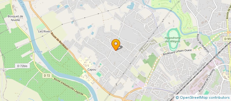 localisation de l'entreprise MADAME GERALDINE JOIE  MONTAUBAN