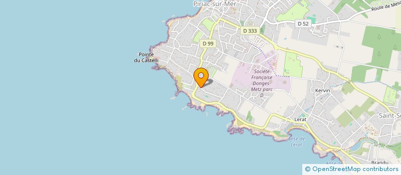 localisation de l'entreprise MADAME GERALDINE JOIGNEAULT à PIRIAC-SUR-MER