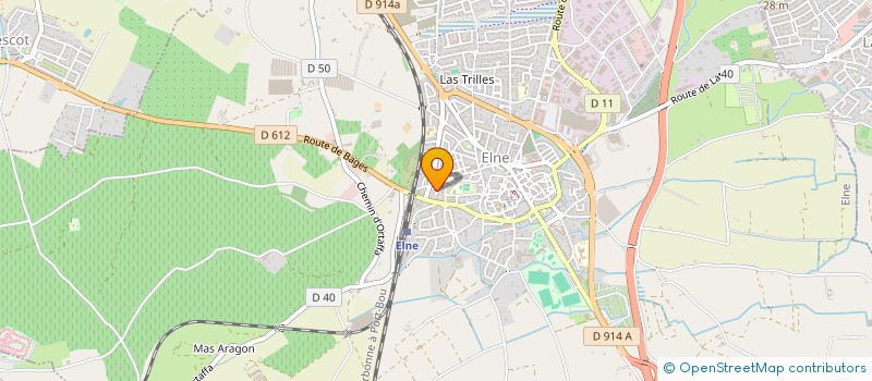 localisation de l'entreprise MADAME GERALDINE JONCA  ELNE