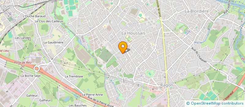 localisation de l'entreprise MADAME GERALDINE JOUNOT  REZE