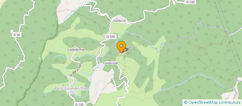 localisation de l'entreprise MADAME GERALDINE KARBOWSKI  CANALE-DI-VERDE