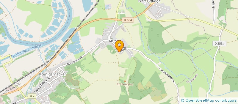 localisation de l'entreprise MADAME GERALDINE KEIM  KNIGSMACKER