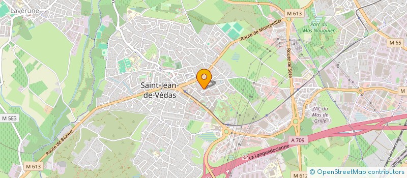 localisation de l'entreprise MADAME GERALDINE LA VILLA  SAINT-JEAN-DE-VEDAS