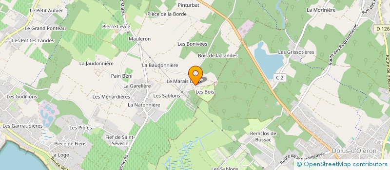 localisation de l'entreprise MADAME GERALDINE LACHENAUX à SAINT-PIERRE-D'OLERON
