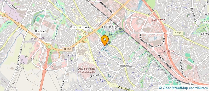 localisation de l'entreprise MADAME GERALDINE LAIR à SAINT-BRIEUC