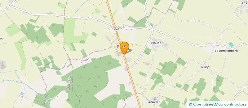 localisation de l'entreprise MADAME GERALDINE LANGE  COUSSAY