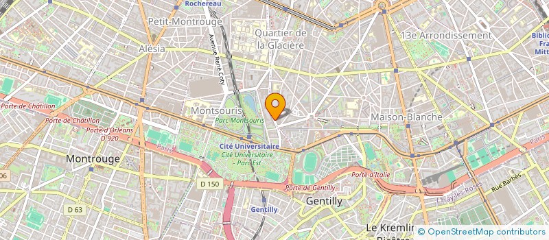 localisation de l'entreprise MADAME GERALDINE LAVILLAUGOUET  PARIS