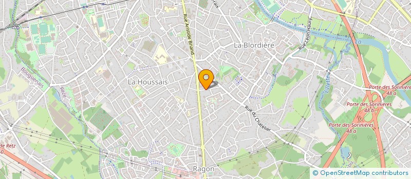 localisation de l'entreprise MADAME GERALDINE LE GAL  REZE