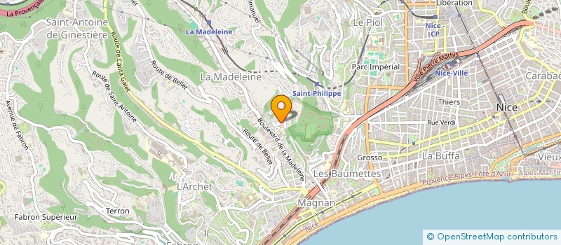 localisation de l'entreprise MADAME GERALDINE LE LEANNEC  NICE