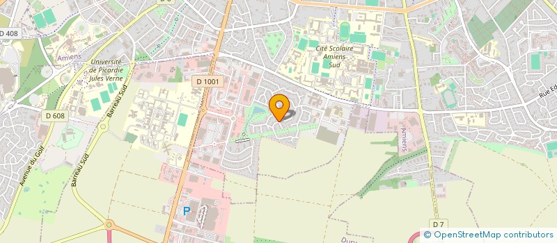 localisation de l'entreprise MADAME GERALDINE LEFRANC  AMIENS