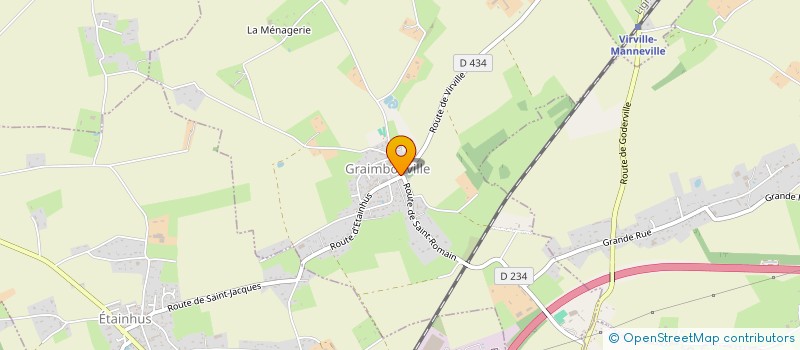 localisation de l'entreprise MADAME GERALDINE LEMARCHAND  GRAIMBOUVILLE