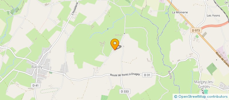 localisation de l'entreprise MADAME GERALDINE LEMETEYER  BACILLY