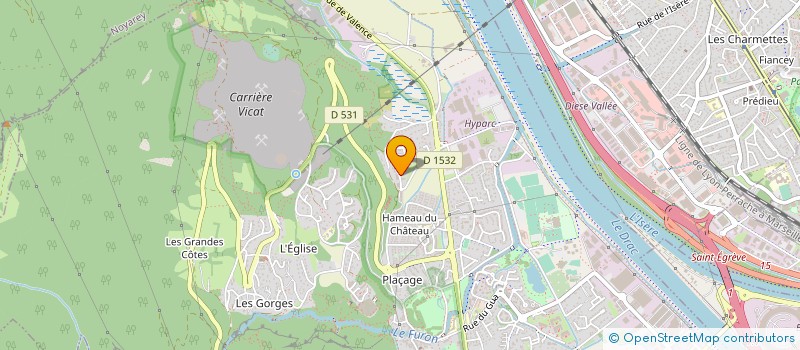 localisation de l'entreprise MADAME GERALDINE LIBRALATO  SASSENAGE