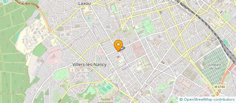 localisation de l'entreprise MADAME GERALDINE LORSON  VILLERS-LES-NANCY