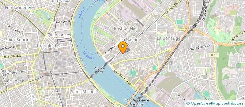 localisation de l'entreprise MADAME GERALDINE LOUVET  BORDEAUX