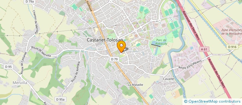 localisation de l'entreprise MADAME GERALDINE LOUZEAU à CASTANET-TOLOSAN