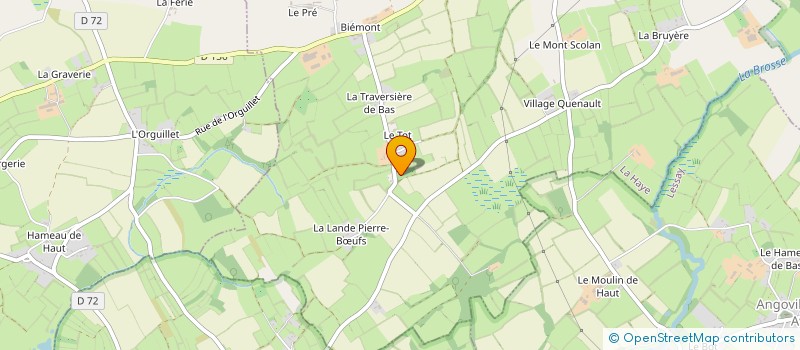 localisation de l'entreprise MADAME GERALDINE LUCE  LA HAYE