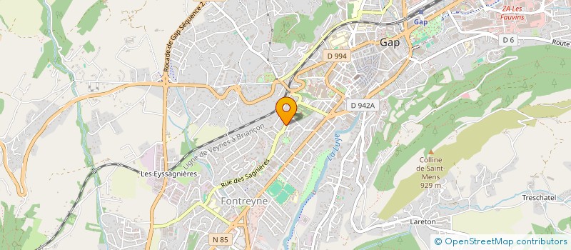 localisation de l'entreprise MADAME GERALDINE LULIN  GAP