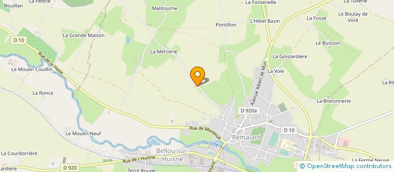 localisation de l'entreprise MADAME GERALDINE MAIGNAN à REMALARD-EN-PERCHE