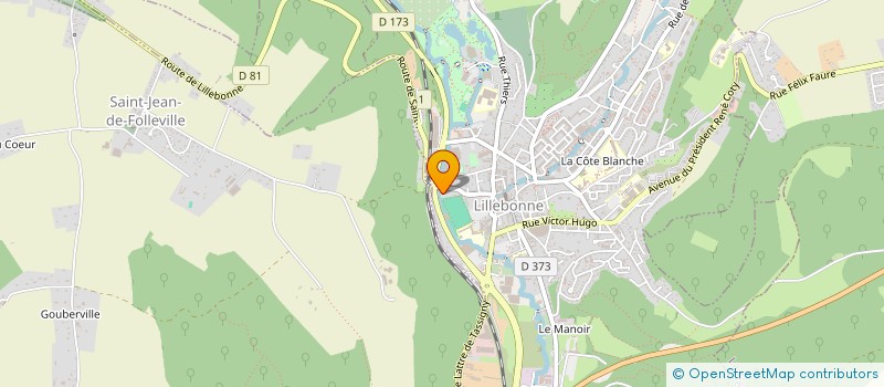 localisation de l'entreprise MADAME GERALDINE MARQUES  LILLEBONNE