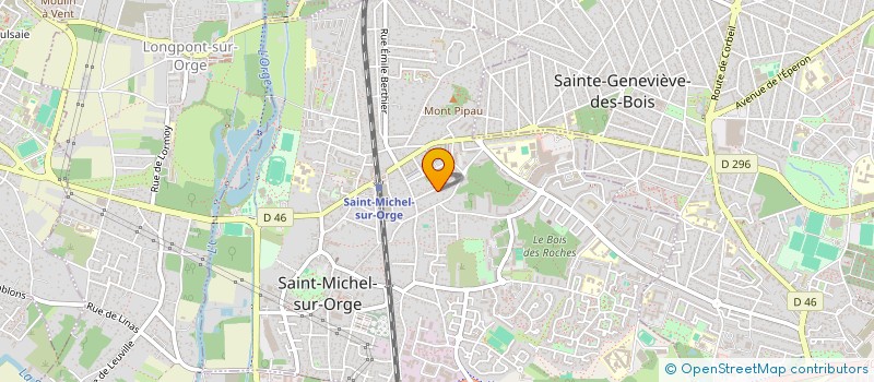 localisation de l'entreprise MADAME GERALDINE MASSE  SAINT-MICHEL-SUR-ORGE