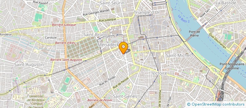 localisation de l'entreprise MADAME GERALDINE MATTIA à BORDEAUX