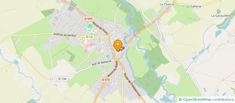 localisation de l'entreprise MADAME GERALDINE MAUDUIT à CHATILLON-SUR-INDRE