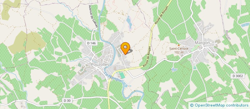 localisation de l'entreprise MADAME GERALDINE MILLAT  POUZOLLES