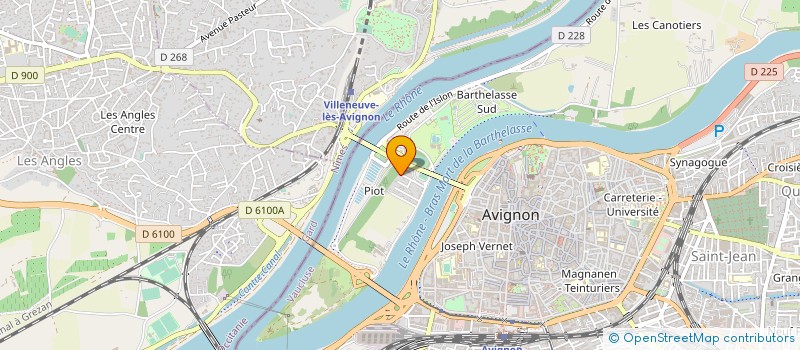 localisation de l'entreprise MADAME GERALDINE MONIER  AVIGNON