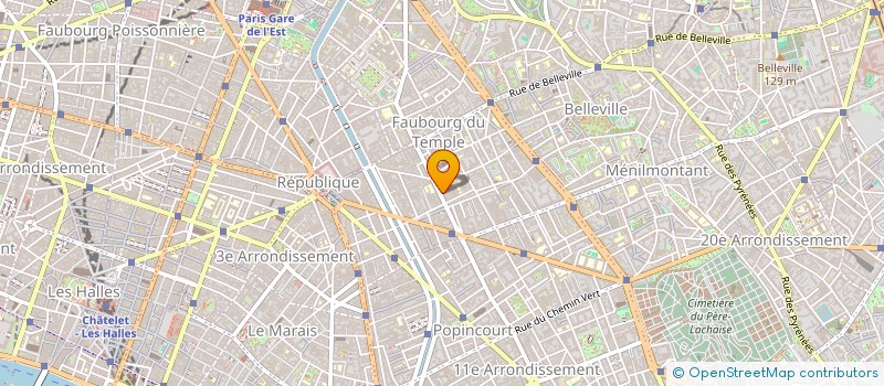 localisation de l'entreprise MADAME GERALDINE MORAT  PARIS