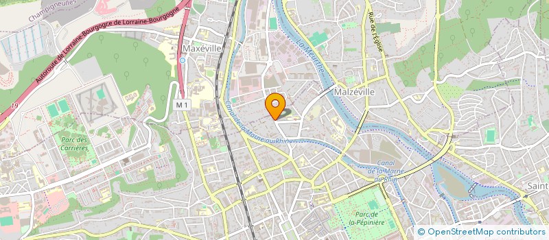 localisation de l'entreprise MADAME GERALDINE MOREAUX  NANCY