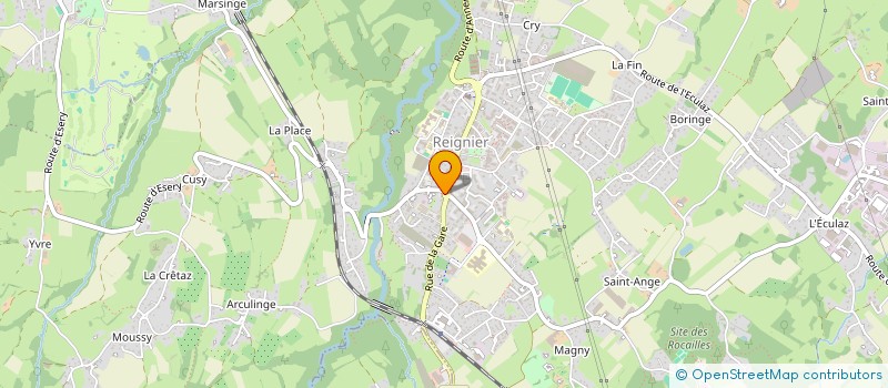localisation de l'entreprise MADAME GERALDINE MOREL-PAULME à REIGNIER-ESERY