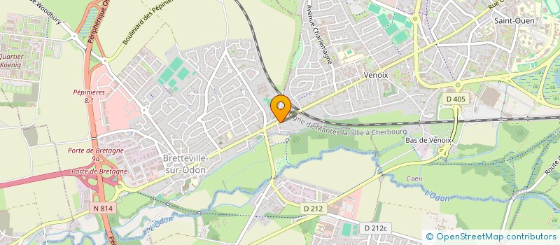 localisation de l'entreprise MADAME GERALDINE MORISSET  BRETTEVILLE-SUR-ODON