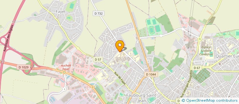 localisation de l'entreprise MADAME GERALDINE NEGRE à SAINT-QUENTIN